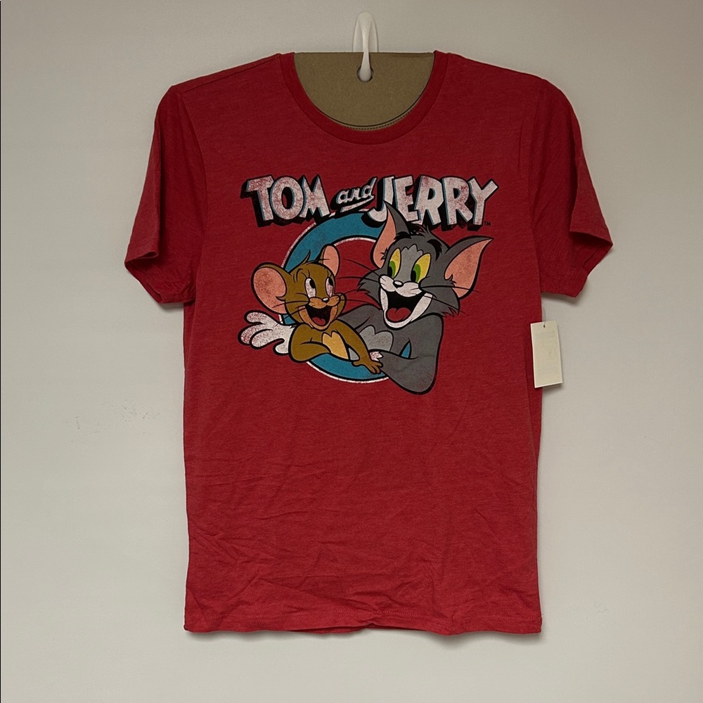 Tom and Jerry Red Graphic Tee